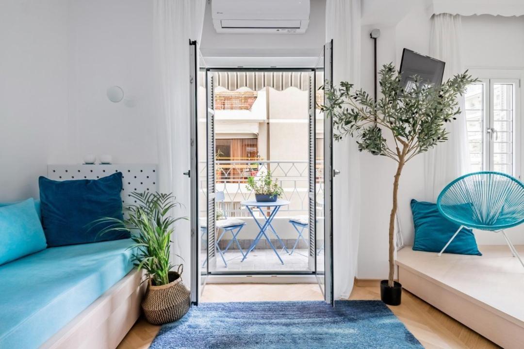 Blue City Center Boutique Apartment Thessaloniki Exterior foto